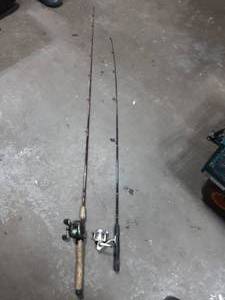 lot 20 image: 2-Rods & Reels