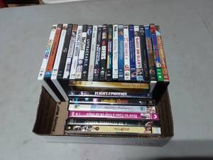 lot 37 image: Box With 27 DVDs