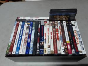 lot 38 image: Box With 27 DVDs