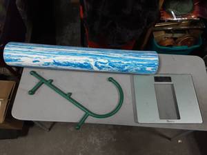 lot 65 image: Pro-Roller Back Massager, Digital Scale