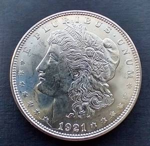 lot 177 image: 1921-D Morgan Dollar