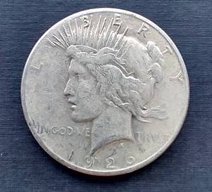 lot 195 image: 1926-S Peace Dollar