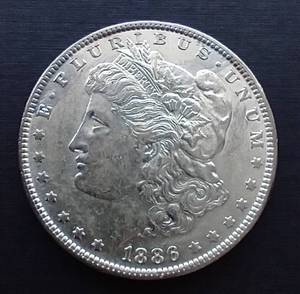 lot 199 image: 1886 Morgan Dollar