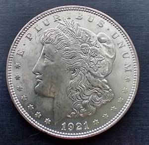 lot 202 image: 1921 Morgan Dollar