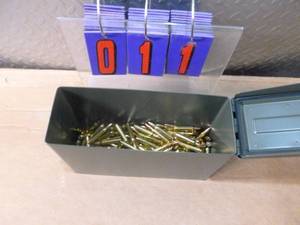 Ammo box with 200 5.56 rounds. As shown.