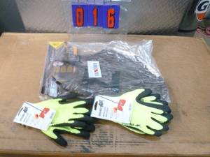 Flat of golf accessories. As shown.