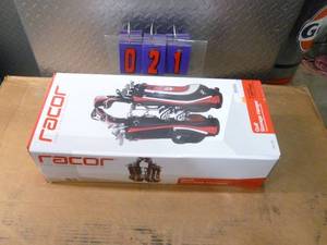 Racor double golf bag hanger. New in box. As shown.
