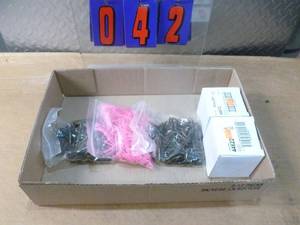 Flat of bullet point arrow tips & bag of fishing jigs. As shown.