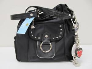 lot 42 image: Brand New KATHY VAN ZEELAND Handbag - Black