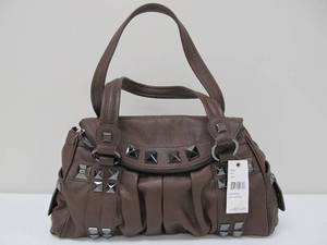 lot 75 image: Brand New KATHY VAN ZEELAND Cleopatra Flap Satchel - Oak
