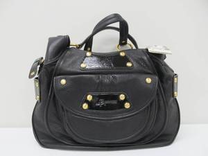 lot 78 image: Brand New MAKOWSKY Leather Satchel -  Copenhagen - Black