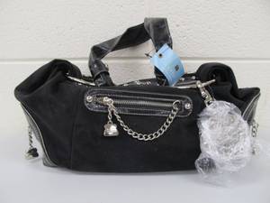 lot 7 image: Brand New KATHY VAN ZEELAND Street Chic Handbag - Black