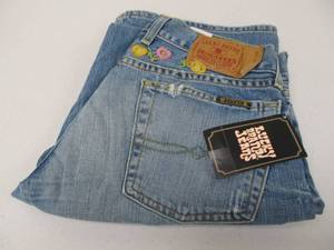 lot 123 image: Brand New LUCKY BRAND Jeans w Daisy Design- Size 29 Reg