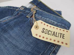 lot 124 image: Brand New LUCKY BRAND Socialite Flare Jeans - Size 27 Reg