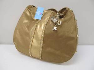 lot 126 image: Brand New KATHY VAN ZEELAND Material Girl Hobo - Topaz