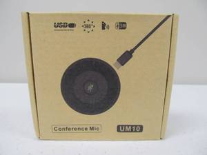 lot 142 image: New in Box UM-10 Conference Mic - USB 360 degrees