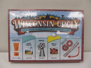 lot 144 image: Brand New Sealed WISCONSIN-OPOLY Board Game