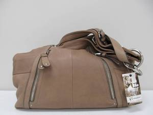 lot 152 image: Brand New MAKOWSKI Leather Purse -  Color Shitaki