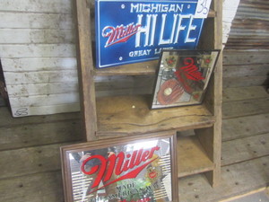 lot 35 image: Miller Mirrors & Tin Sign