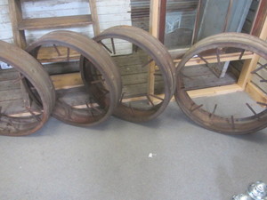 lot 51 image: Steel Wheels