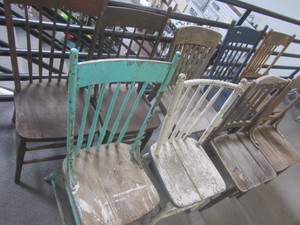 lot 110 image: Vintage Chairs