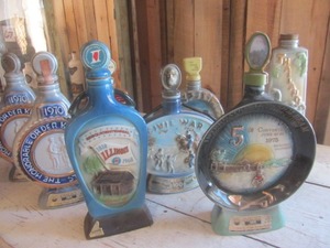 lot 115 image: Jim Beam Decanters