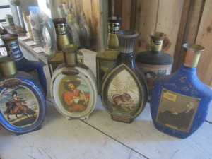 lot 118 image: Jim Beam Decanters