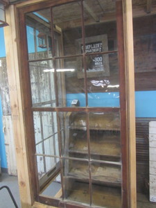 lot 99 image: Antique Schoolhouse Storm Window