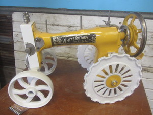 lot 103 image: Custom Sew Machine Tractor