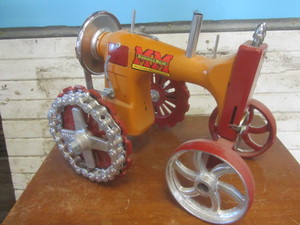 lot 106 image: Custom Sew Machine Tractor