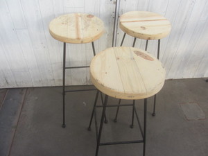 lot 131 image: Custom Made Stools