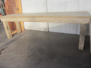 lot 148 image: Custom Table - Reclaimed Wood