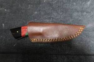 lot 60 image: DAMASCUS STEEL KNIFE