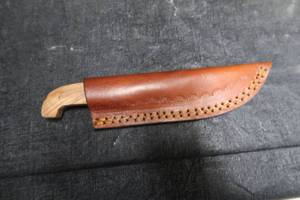 lot 67 image: DAMASCUS STEEL KNIFE