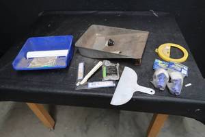 lot 86 image: MISC. PAINTING STUFF
