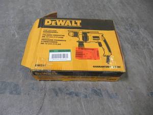 lot 20 image: DEWALT 12 in. Variable Speed Reversible Hammer Drill DW511