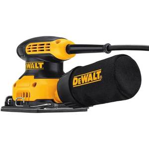 lot 70 image: Dewalt 2.3 Amp 14 Sheet Palm Grip Sander, DWE6411K - Slightly Used.