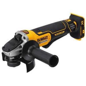 lot 113 image: Dewalt 20-Volt Max Lithium Ion Cordless 4-12 in. Grinder (Tool only), DCG413B - Like New.