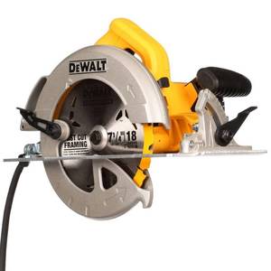 lot 134 image: Dewalt 15 Amp 7-14 in. Lightweight Circular Saw, DWE575 - Slightly Used.