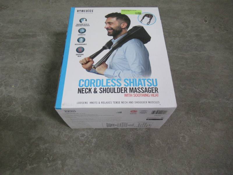 Homedics Cordless Neck & Shoulder Massager with Heat NMS-730H