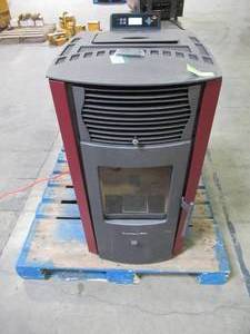lot 229 image: Comfortbilt HP50-Burgundy Pellet Stove 2,200 sq. ft. EPA Certified in Burgundy HP50-Burg