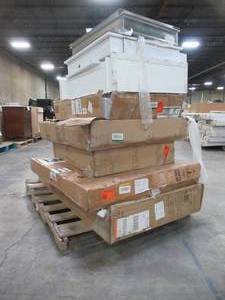 lot 242 image: WHOLESALE MIXED PALLET OF BATHROOM MEDICINE CABINETS