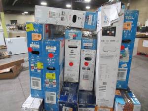lot 19 image: UNTOUCHED Wholesale Pallet of 32, 40, 43, 50 & 55 Smart Ultra HD TVs - $ 3,307.88 RETAIL VALUE