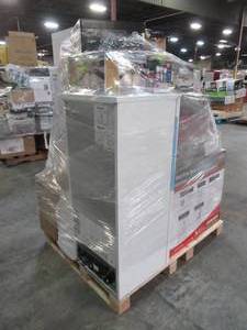 lot 341 image: WHOLESALE MIXED PALLET OF MISCELLANEOUS LIGHTING, HOUSEWARES AND GARAGE ITEMS