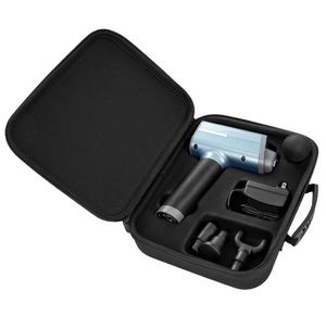 lot 605 image: Osaki Otamic Series 5-Speed Massage Gun with 4 Replaceable Heads in Blue MASSAGEGUNV2