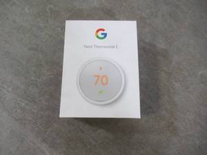 lot 611 image: Nest WiFi Thermostat E (White) T4000ES