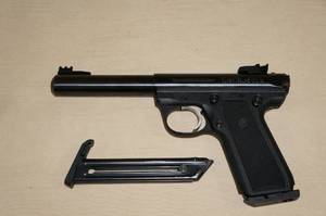 lot 3 image: Ruger .2245 Mark III Target .22 LR Semi Auto Pistol