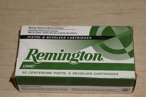lot 24 image: 50 Remington 9mm Luger 115 Gr MC Ammo