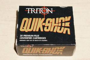 lot 39 image: 20 Triton Quik-Shok .357 Sig 115 Gr QSHP Ammo