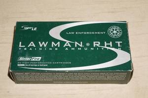 lot 41 image: 50 Speer LE Lawman RHT .357 Sig 100 Gr Ammo